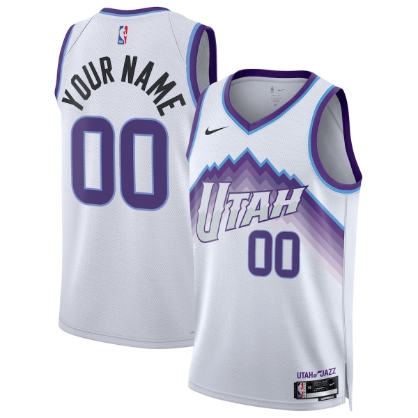 Utah Jazz Trikot Benutzerdefinierte Nike 2025-26 Association Edition Weiß Swingman - Herren Utah Jazz Trikot Benutzerdefinierte Nike 2025-26 Association Edition Weiß Swingman - Herren